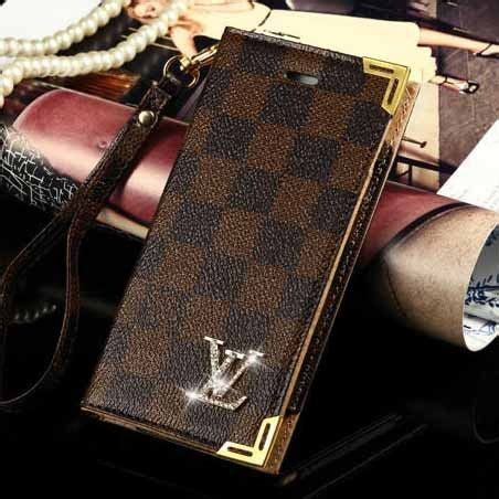 lv ebene black phone flip case